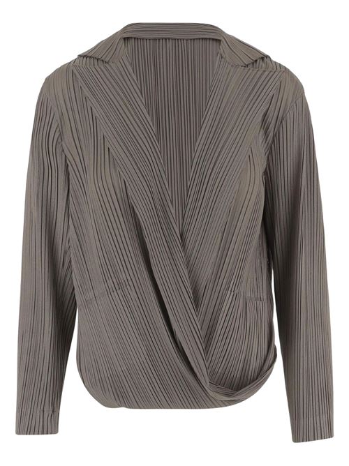 Pleated jersey shirt GIORGIO ARMANI | GW003427AF23439U6200
